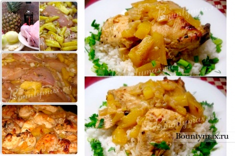 Курица с ананасами и сыром в духовке: самые вкусные рецепты и простые способы приготовления
