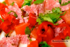 Кукурузная полента с начинкой
