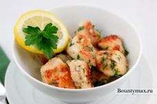 Куриное филе с чесноком и петрушкой
