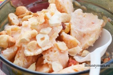 Гранита с персиками и нектаринами