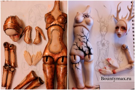 Фотоподборка шарнирных кукол (BJD)