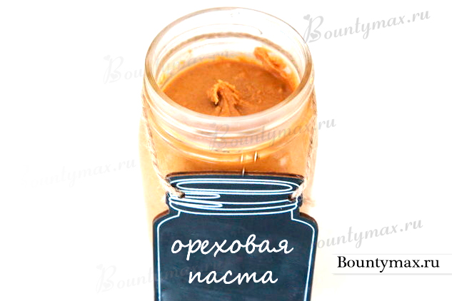 Ореховая паста с печеньем
