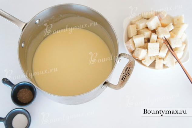 Сырное фондю с вином и виски