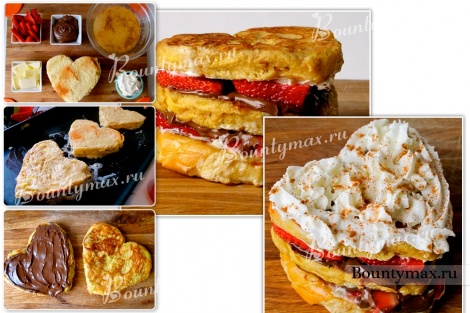 Меню на день святого валентина: вкусный завтрак для любимого/любимой фото