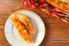 Пирожки с капустой жареные