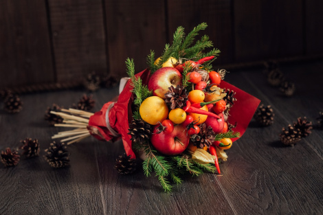 Фруктовые букеты на свадьбу: Оригинальное и вкусное решение для особого случая Фруктовые букеты на свадьбу: Оригинальное и вкусное решение для особого случая